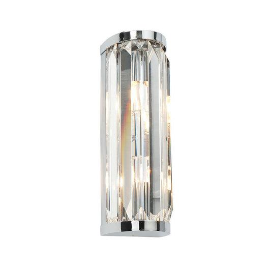 Crystal Wall Light - Chrome - Envy Bathrooms Ltd