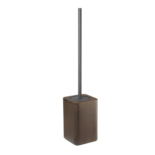 Dafne Toilet Brush - Dark Bamboo - Envy Bathrooms Ltd