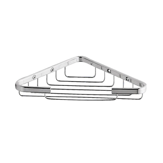 Origins Dakota Corner Basket - Chrome - Envy Bathrooms Ltd