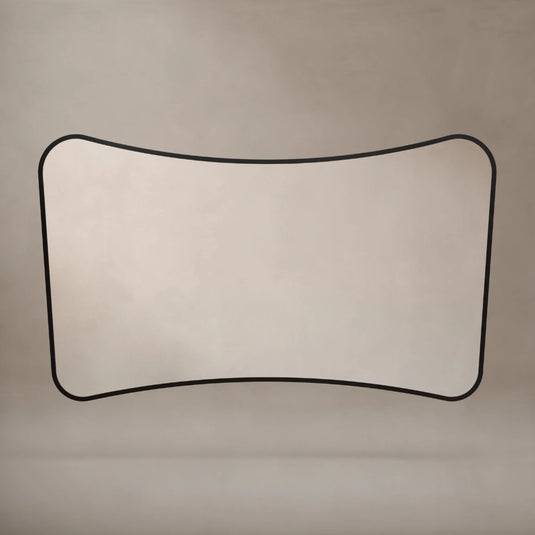 Origins Delphine 1200mm Mirror - Black - DEL-001127-BK - Envy Bathrooms Ltd