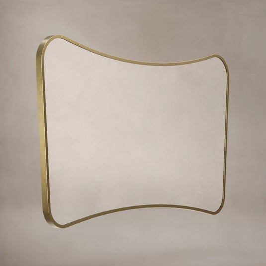 Origins Delphine 1200mm Mirror - Brushed Brass - DEL-001127-BB - Envy Bathrooms Ltd