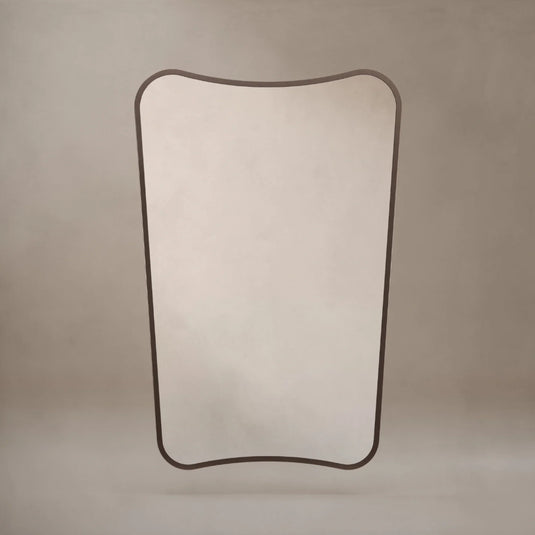 Origins Delphine 600mm Mirror - Brushed Bronze - DEL-001069-BZ - Envy Bathrooms Ltd
