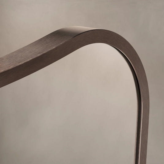 Origins Delphine 600mm Mirror - Brushed Bronze - DEL-001069-BZ - Envy Bathrooms Ltd