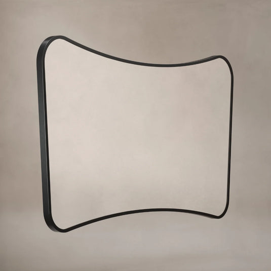 Origins Delphine 1200mm Mirror - Black - DEL-001127-BK - Envy Bathrooms Ltd