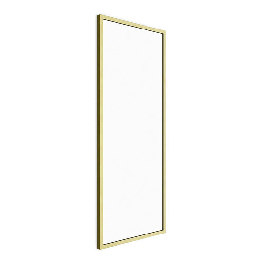 Origins Docklands 40 x 100cm Rectangular Mirror - Brushed Brass - Envy Bathrooms Ltd