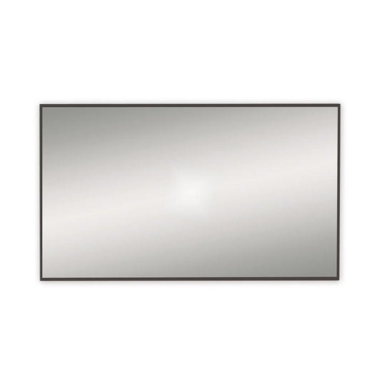 Origins Docklands 120 x 70cm Rectangular Mirror - Black - Envy Bathrooms Ltd
