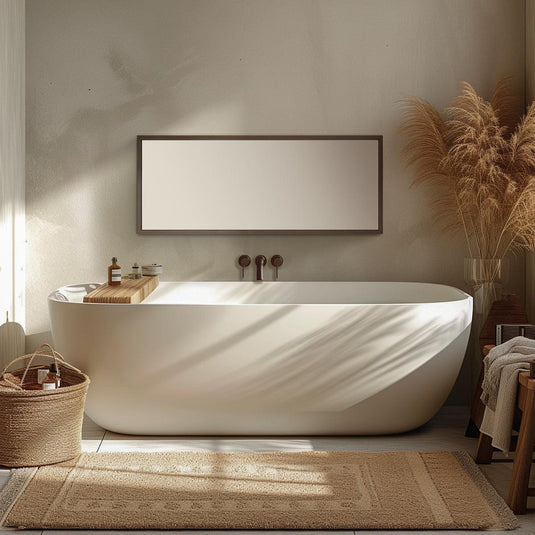 Origins Docklands 40 x 100cm Rectangular Mirror - Brushed Bronze - Envy Bathrooms Ltd