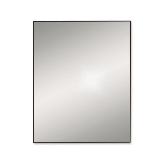 Origins Docklands 80 x 100cm Rectangular Mirror - Black - Envy Bathrooms Ltd