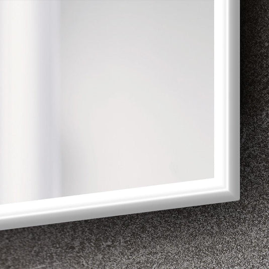 Origins Docklands 50 x 80cm Rectangular Mirror - White - Envy Bathrooms Ltd