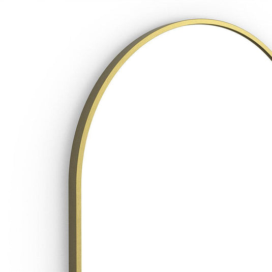 Origins Docklands Arch Mirror 50 - Brushed Brass - Envy Bathrooms Ltd