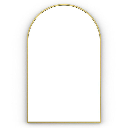 Origins Docklands Arch Mirror 50 - Brushed Brass - Envy Bathrooms Ltd