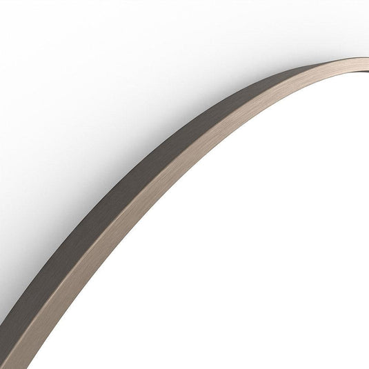 Origins Docklands Round Mirror 60 - Brushed Bronze - Envy Bathrooms Ltd