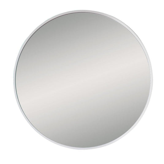Origins Docklands Round Mirror 80cm - White - Envy Bathrooms Ltd