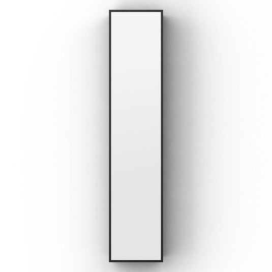 Origins Dockside Mirror With Open Shelving 140 - Black - Envy Bathrooms Ltd