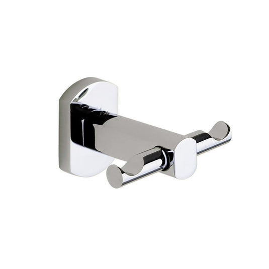 Origins Edera Plus Double Hook - Chrome - Envy Bathrooms Ltd