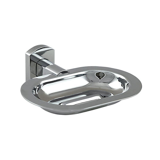 Origins Edera Plus Metal Soap Dish - Chrome - Envy Bathrooms Ltd