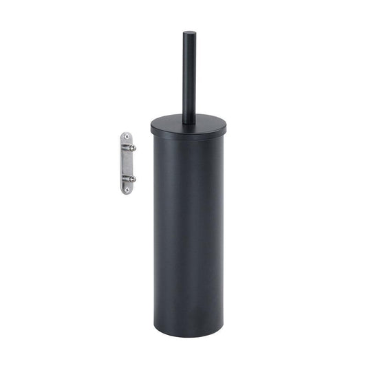 Origins Flip Toilet Brush Wall Mounted - Matt Black - Envy Bathrooms Ltd