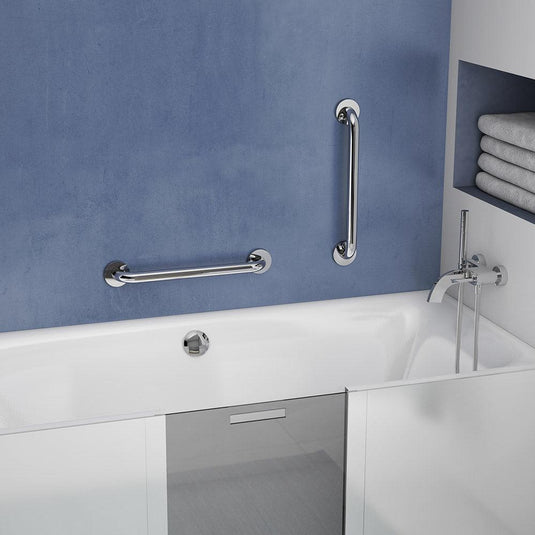 Origins G Pro Grab Bar 32cm - Brushed Stainless Steel - Envy Bathrooms Ltd