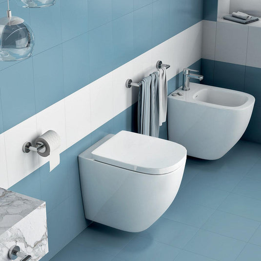Origins G Pro Metal Toilet Brush Freestanding - Chrome - Envy Bathrooms Ltd