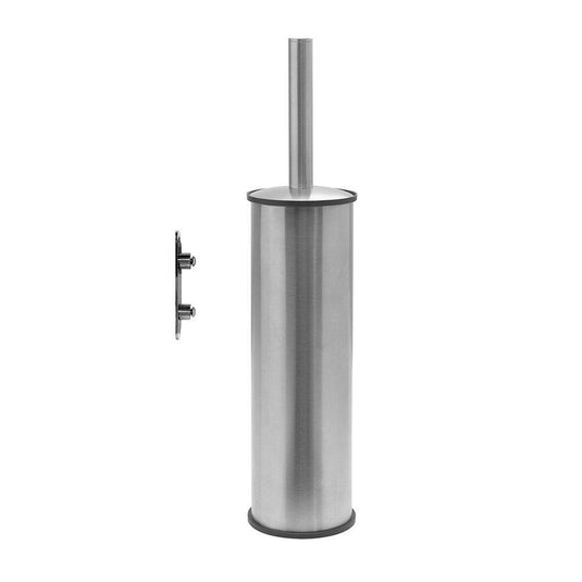 Origins G Pro Metal Toilet Brush Wall Mounted - Brushed - Envy Bathrooms Ltd