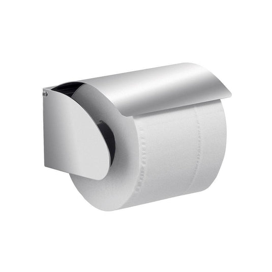 Origins G Pro Toilet Roll Holder with Flap - Brushed - Envy Bathrooms Ltd