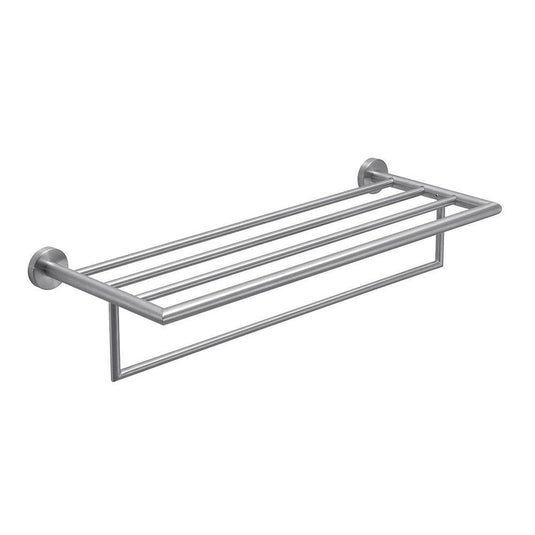 Origins G Pro Towel Rack - Brushed Stainless Steel - Envy Bathrooms Ltd