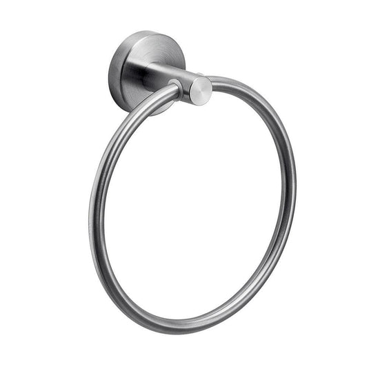 Origins G Pro Towel Ring - Brushed - Envy Bathrooms Ltd