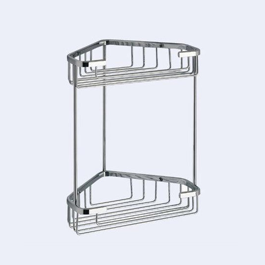 Origins Gedy Double Corner Basket - Chrome - Envy Bathrooms Ltd