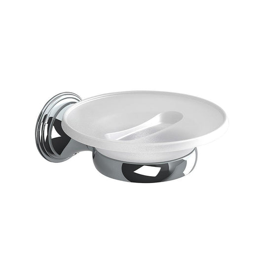 Origins Genoa Soap Dish - Chrome - Envy Bathrooms Ltd