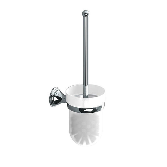 Origins Genoa WC Brush Set - Chrome - Envy Bathrooms Ltd