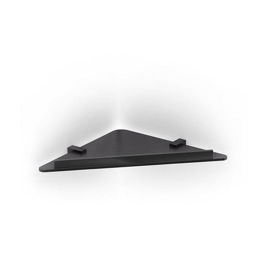 Origins Hudson Corner Metal Shelf - Black - Envy Bathrooms Ltd