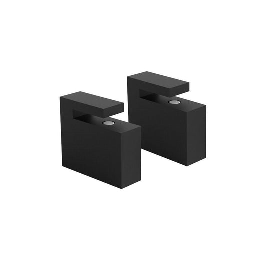 Origins Hudson Shelf Brackets x2 - Black - Envy Bathrooms Ltd