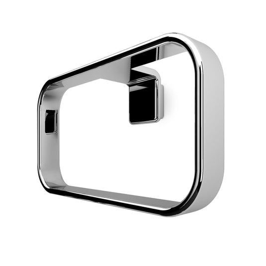 Origins Il Giglio Towel Ring - Chrome - Envy Bathrooms Ltd