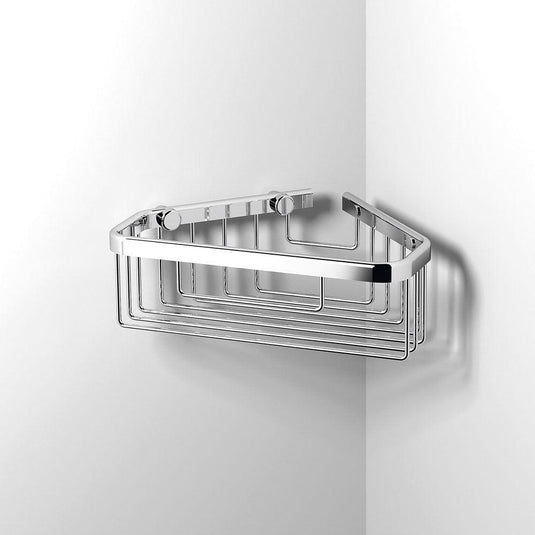Origins Large Corner Shower Basket - Chrome - Envy Bathrooms Ltd
