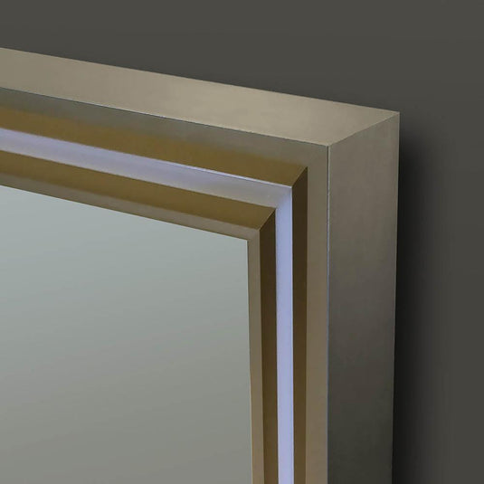 Origins Lexington 120 x 75cmMirror - Brushed Bronze - Envy Bathrooms Ltd