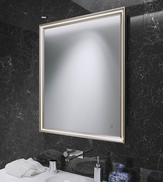 Origins Lexington 60 x 80cm Mirror - Brushed Bronze - Envy Bathrooms Ltd