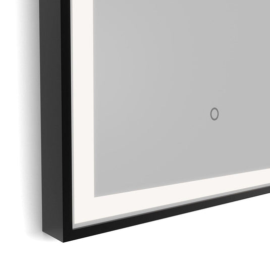 Origins Lomax Light Arch Mirror 50 - Black - Envy Bathrooms Ltd
