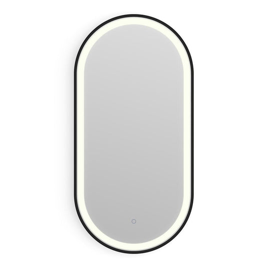 Origins Lomax Light Capsule Mirror 40 - Black - Envy Bathrooms Ltd