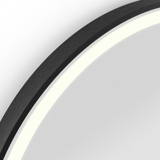 Origins Lomax Light Capsule Mirror 50 - Black - Envy Bathrooms Ltd