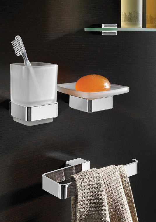 Origins Lounge Towel Ring - Chrome - Envy Bathrooms Ltd