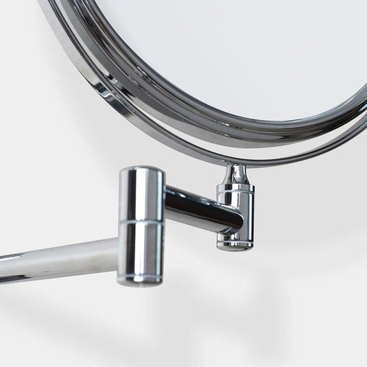 Mason Reversible 5x Magnifying Wall Mirror - Chrome - Envy Bathrooms Ltd