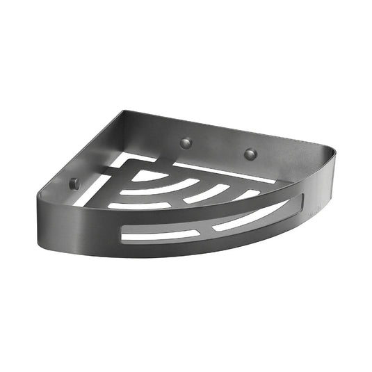 Origins Nerva Corner Shower Basket - Gunmetal - 2479-81 - Envy Bathrooms Ltd