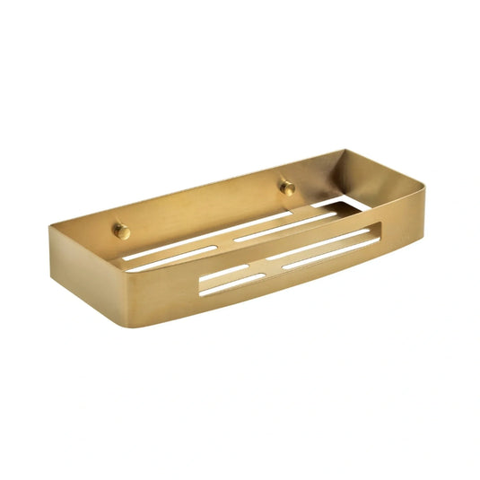Origins Nerva Shower Basket - Brushed Brass - 2417-88 - Envy Bathrooms Ltd