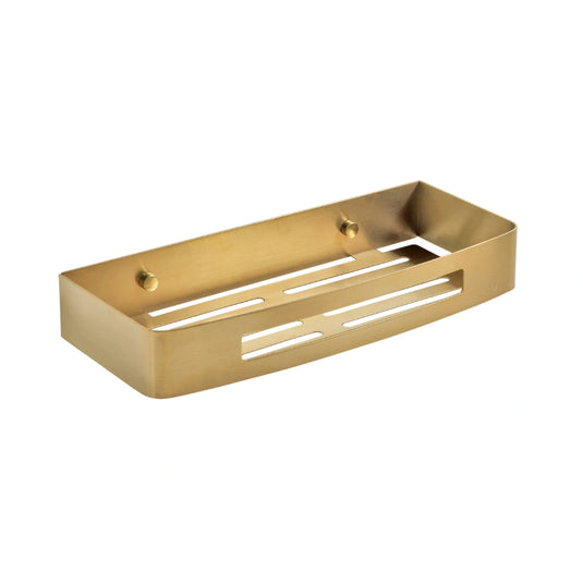 Origins Nerva Shower Basket - Brushed Brass - 2417-88 - Envy Bathrooms Ltd