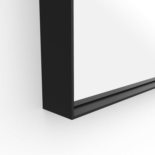 Origins Newington Rectangular Mirror 120 - Black - Envy Bathrooms Ltd