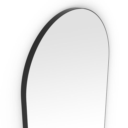 Origins Oslo 50 x 100cm Arch Mirror - Black - Envy Bathrooms Ltd