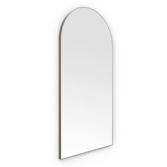 Origins Oslo 50 x 100cm Arch Mirror - Brushed Bronze - Envy Bathrooms Ltd