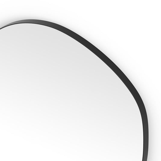 Origins Oslo Organic Mirror 80 - Black - Envy Bathrooms Ltd