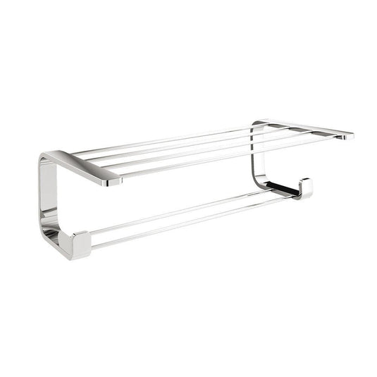 Origins Outline Double Towel Rack - Chrome - Envy Bathrooms Ltd
