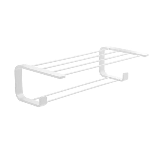 Origins Outline Double Towel Rack - White - Envy Bathrooms Ltd